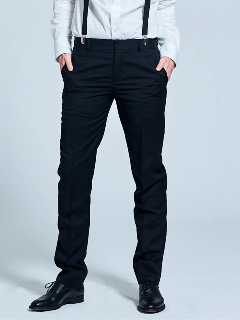 Kirrin Finch Georgie Dress Pants Black Italian Wool Trousers sz 20